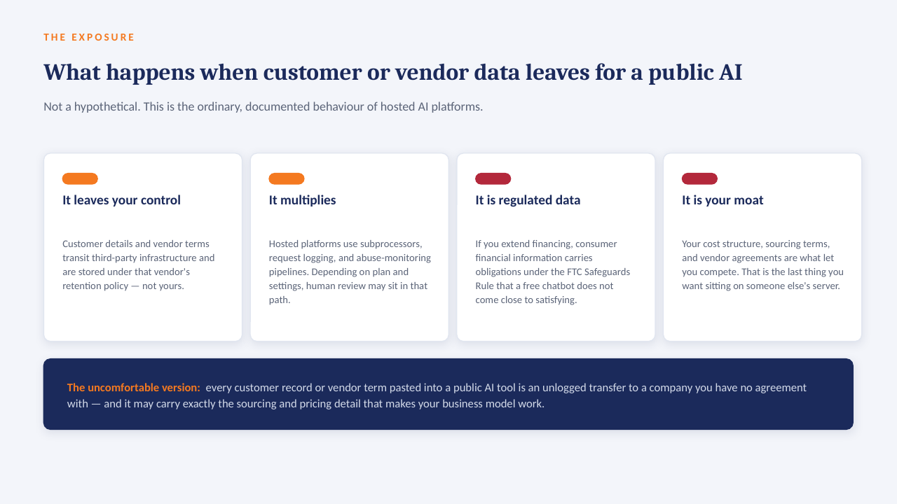 Private AI on your own server — slide 2 of 14